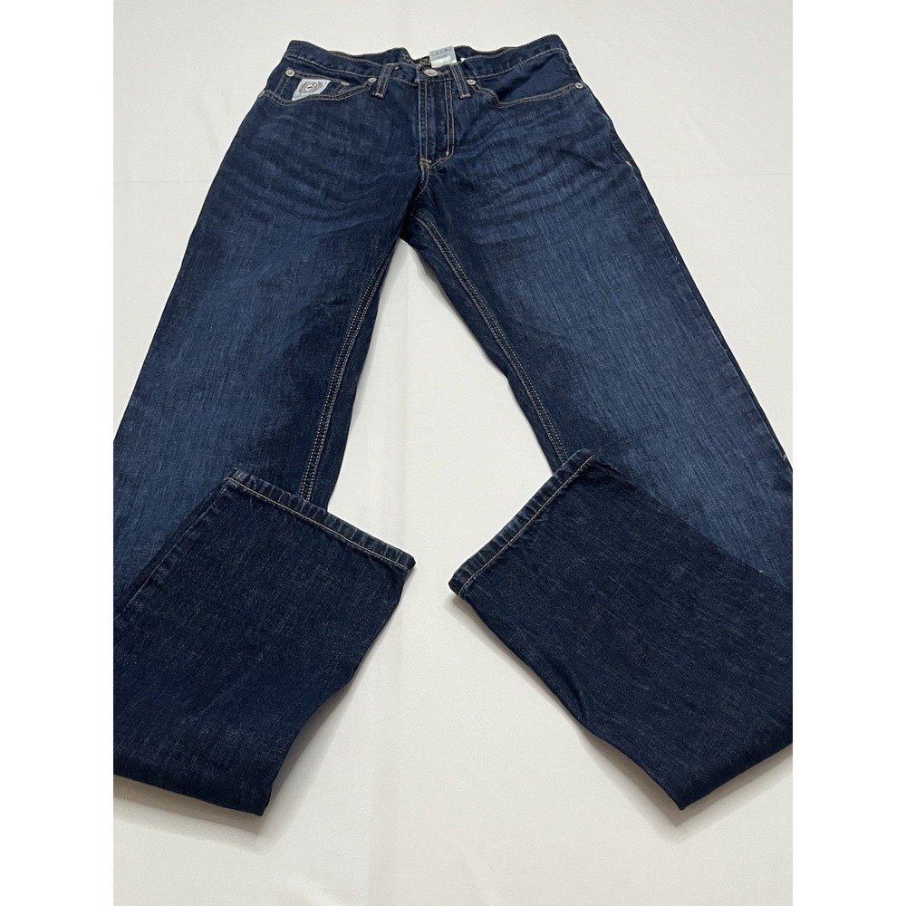 Cinch Jeans Men's Blue Straight Leg Western Cotton Denim Pants 30x40 - Picture 3 of 9
